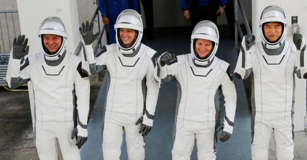 NASA’s Stuck Astronauts Greet New Team After Delayed Space Mission