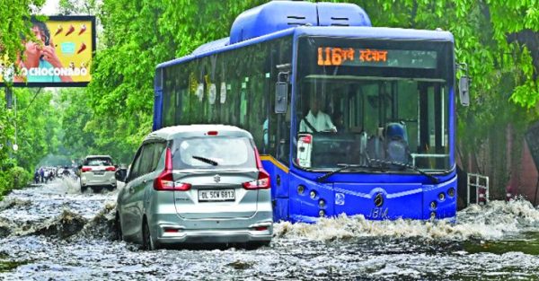 Lightning Over Delhi: Storm Disrupts Flights, Floods Roads, and Highlights Infrastructure Gaps